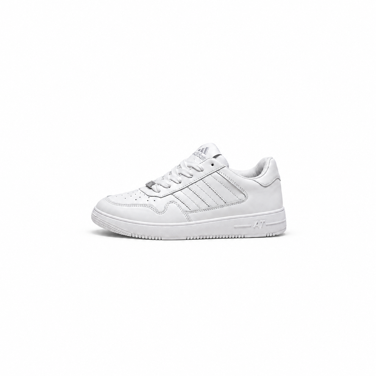 Men's Imported Leather Slip-On Sneakers