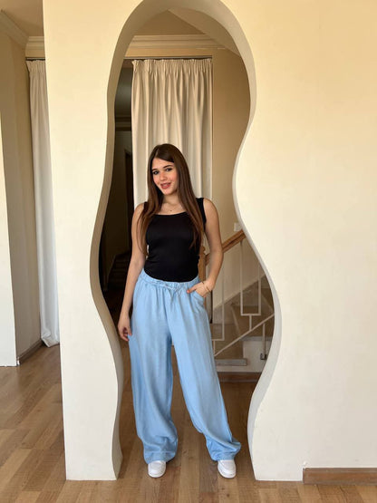Trendy Linen Pants