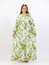 Butterfly Viscose Abaya