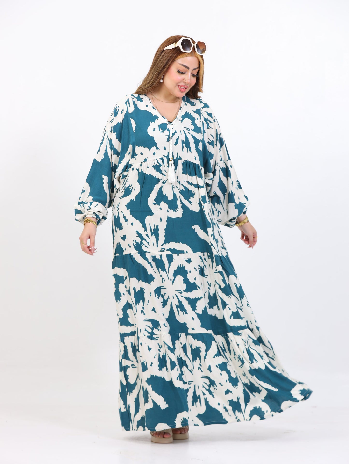 Butterfly Viscose Abaya