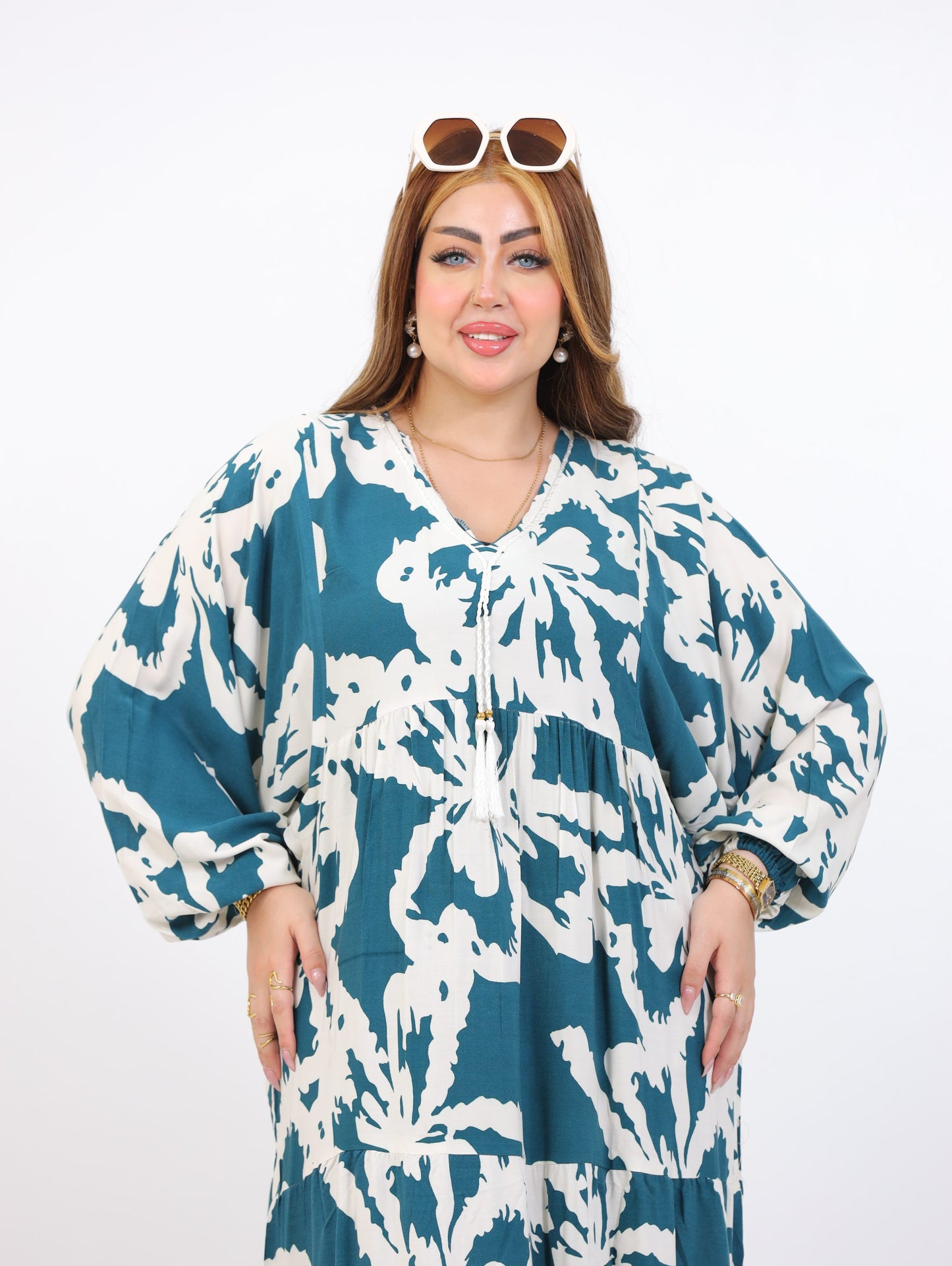 Butterfly Viscose Abaya