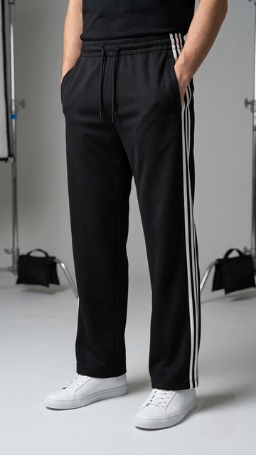 Triple Stripe Wide Pants