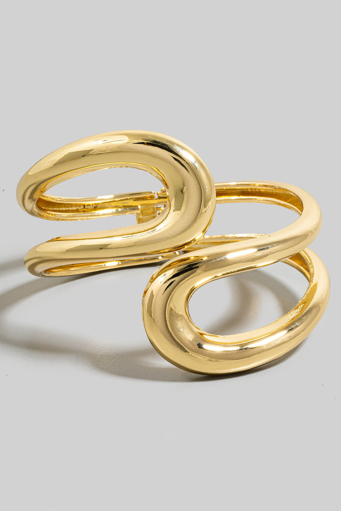 Elegant Open Cuff Bangle