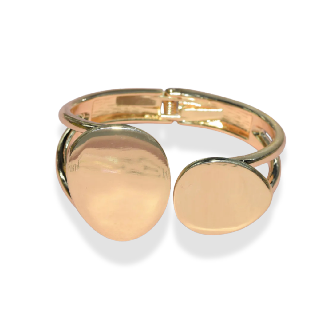 Minimal Stainless Steel Cuff Bracelet