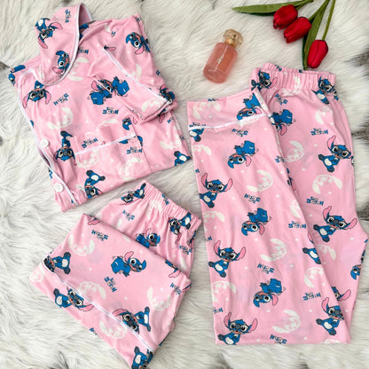 Chic 3-Piece Pajama Set