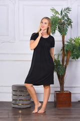 Plain Ribbed Kaftan