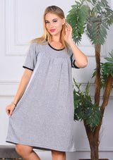 Plain Ribbed Kaftan