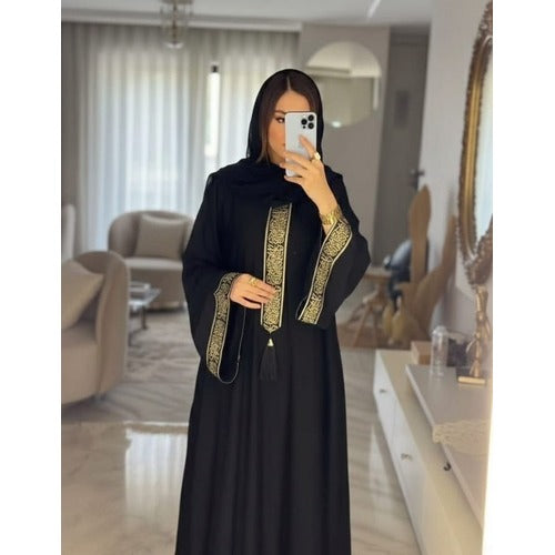 Luxury Gold Abaya