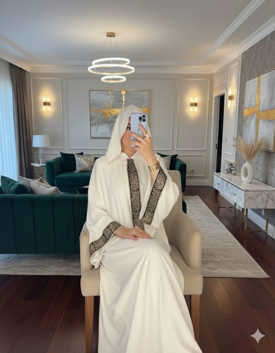 Luxury Gold Abaya