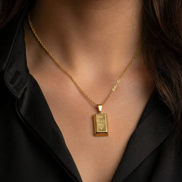 Gold Bar Necklace