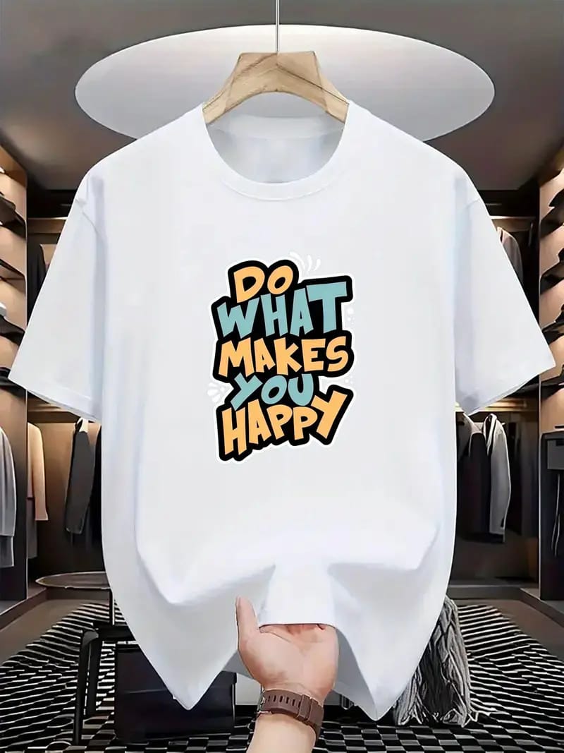 Graphic Half-Sleeve T-Shirt