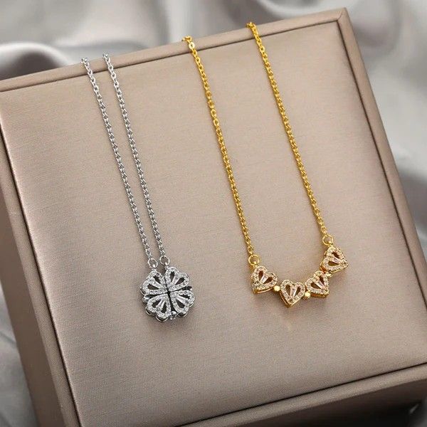 Lucky & Heart Necklace