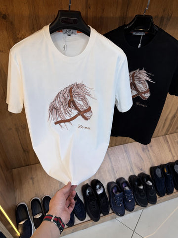 Hermes Horse Signature T-Shirt