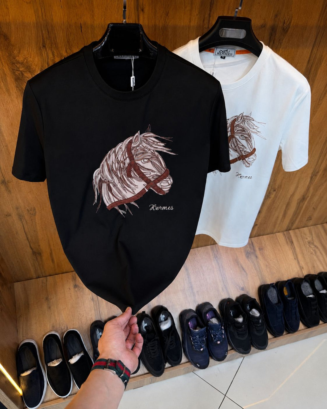 Hermes Horse Signature T-Shirt