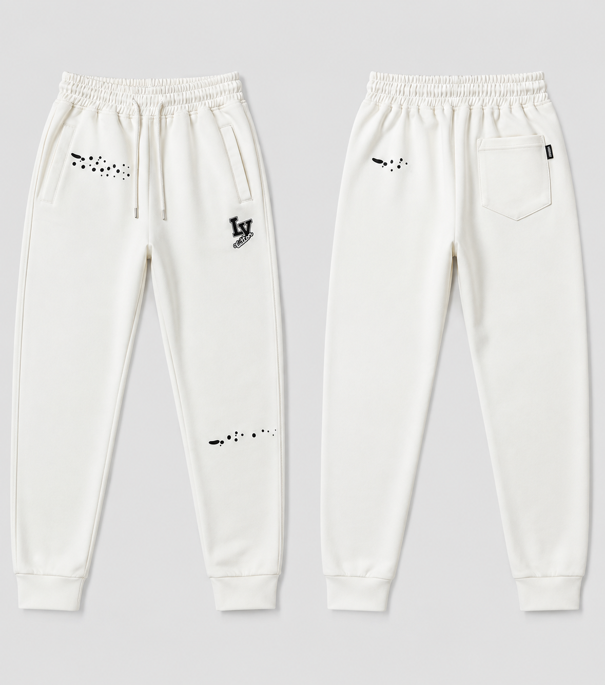 Men's LV Printed Jogger Pants