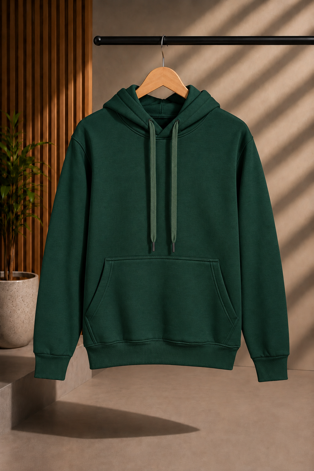 Unisex Plain Hoodie