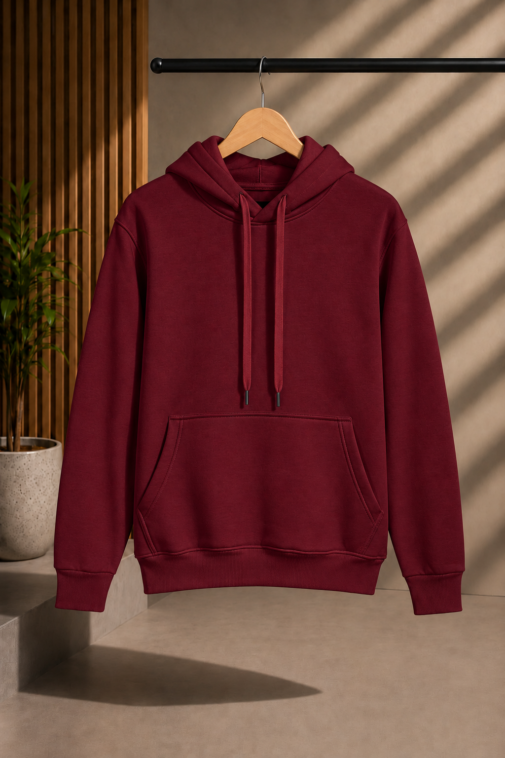Unisex Plain Hoodie