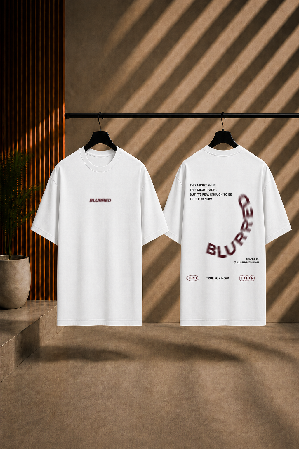 Unisex Blurred T-Shirt