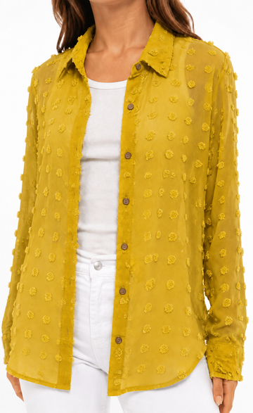 Popcorn Textured Shirt