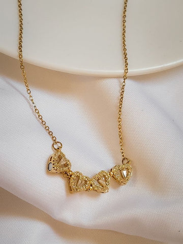 Lucky & Heart Necklace