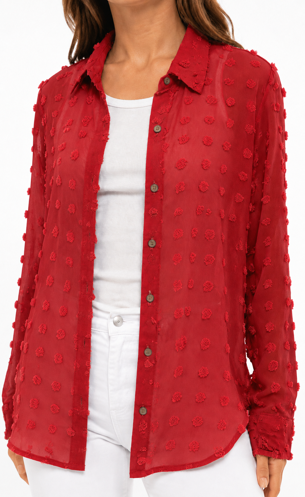 Popcorn Textured Shirt