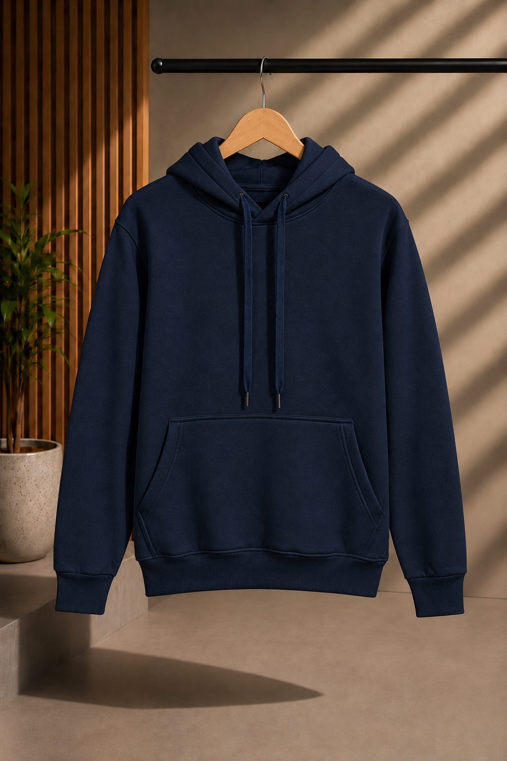 Unisex Plain Hoodie