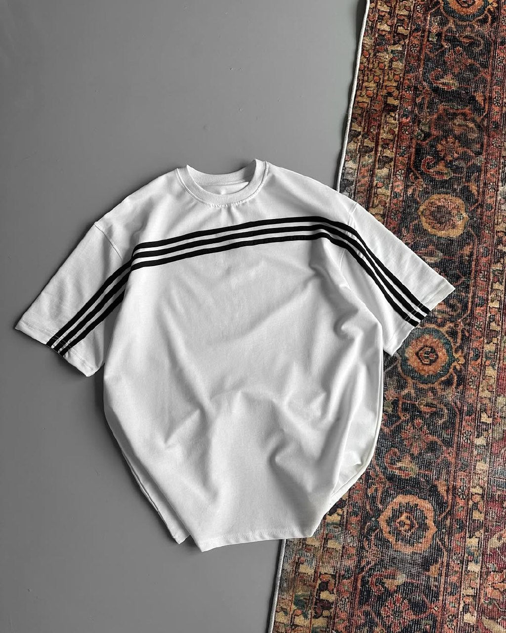 Men's Oversized Stripe Tee