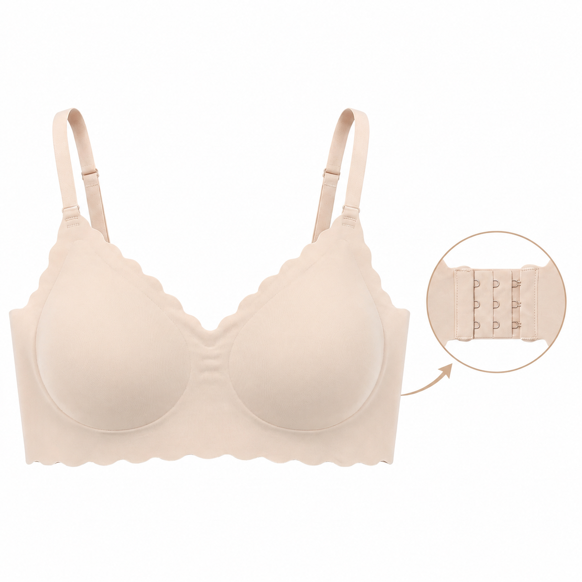 Women’s Zigzag Laser-Cut Bra