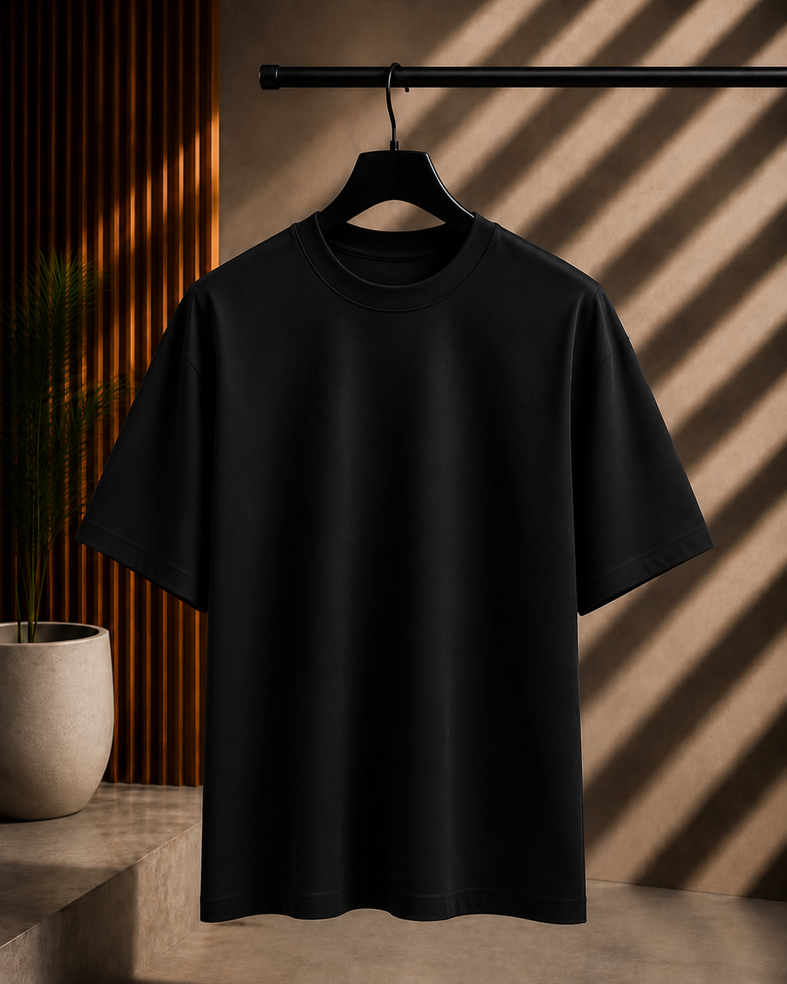 Unisex Plain Oversized T-Shirt