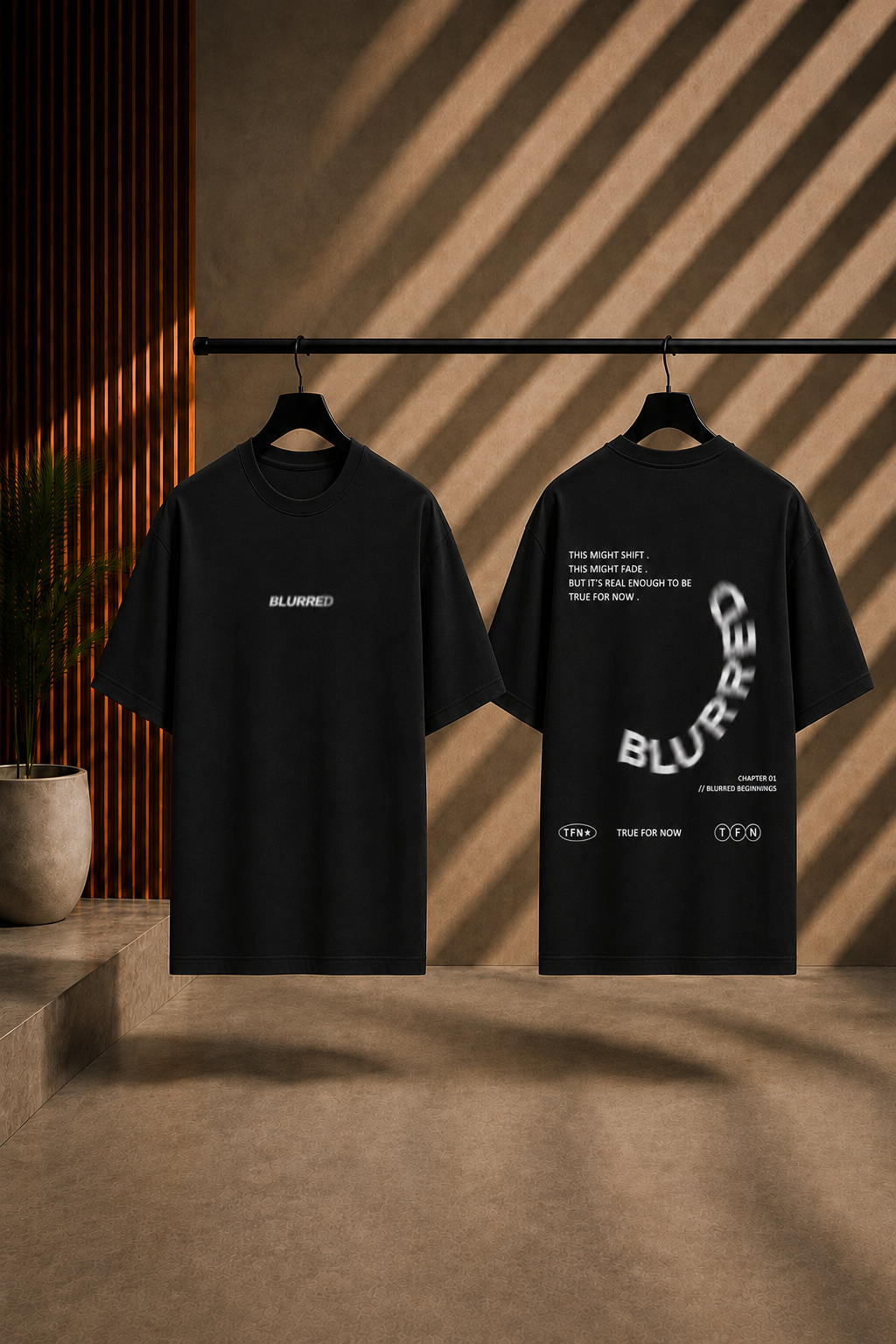 Unisex Blurred T-Shirt