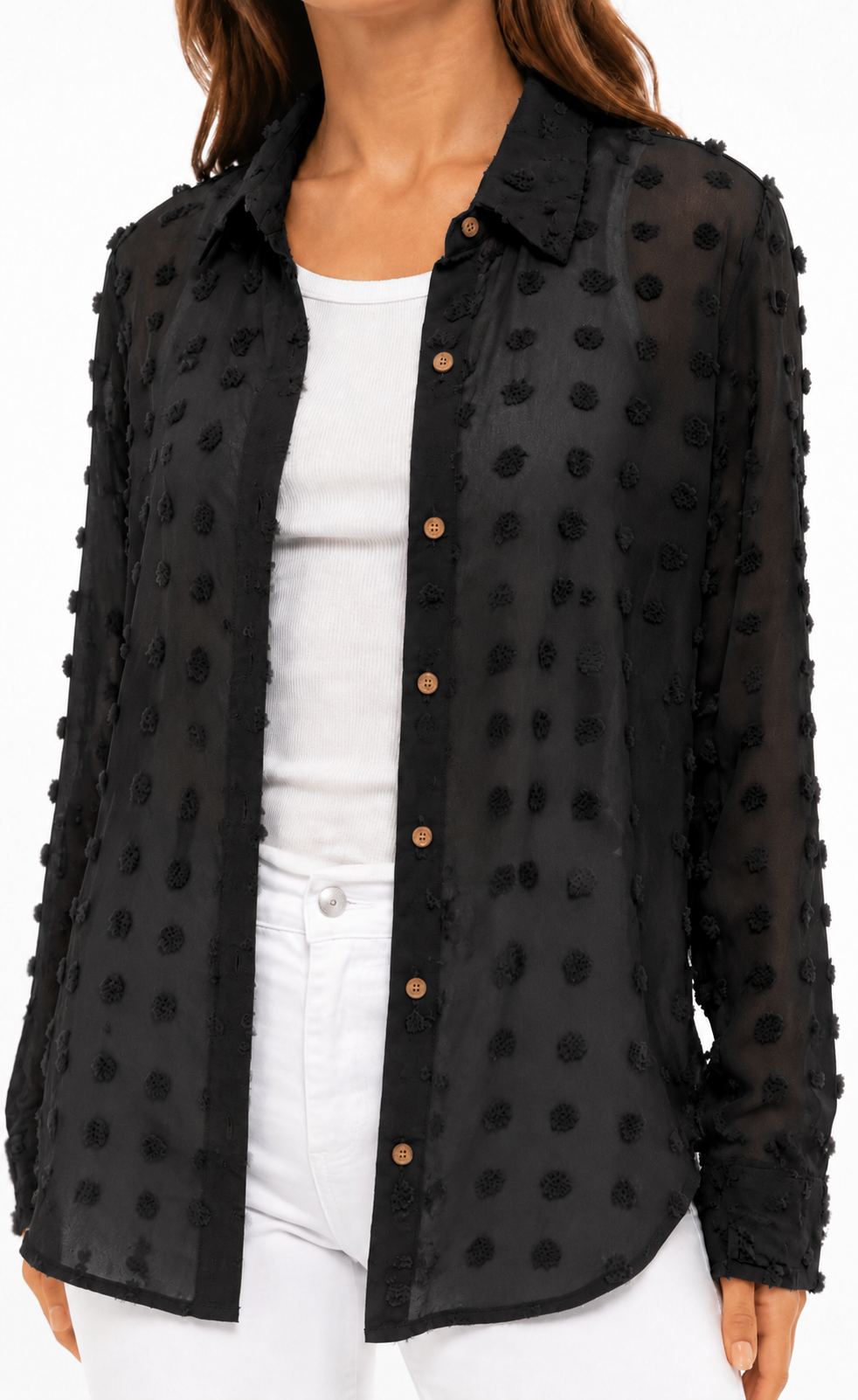 Popcorn Textured Shirt
