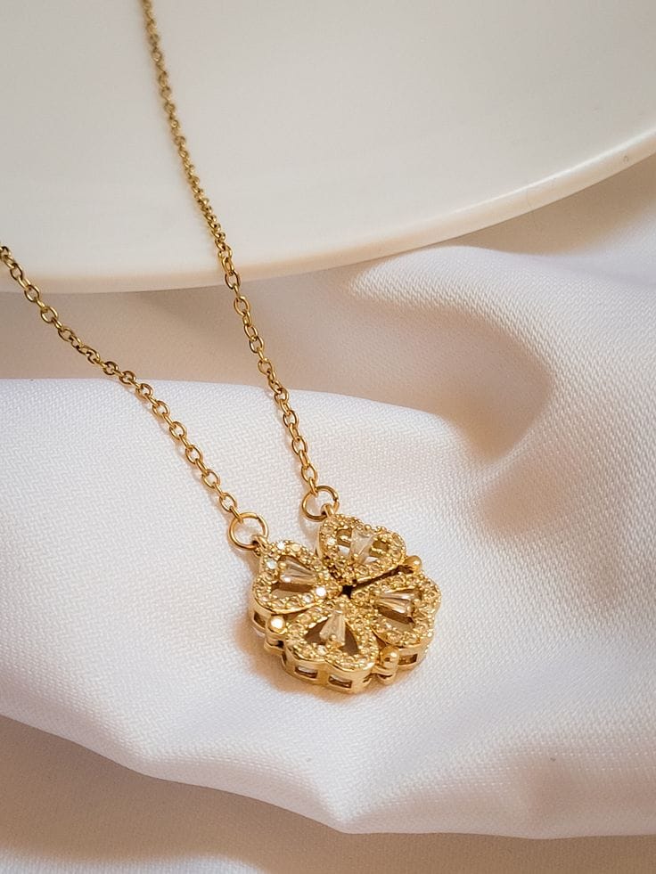 Lucky & Heart Necklace