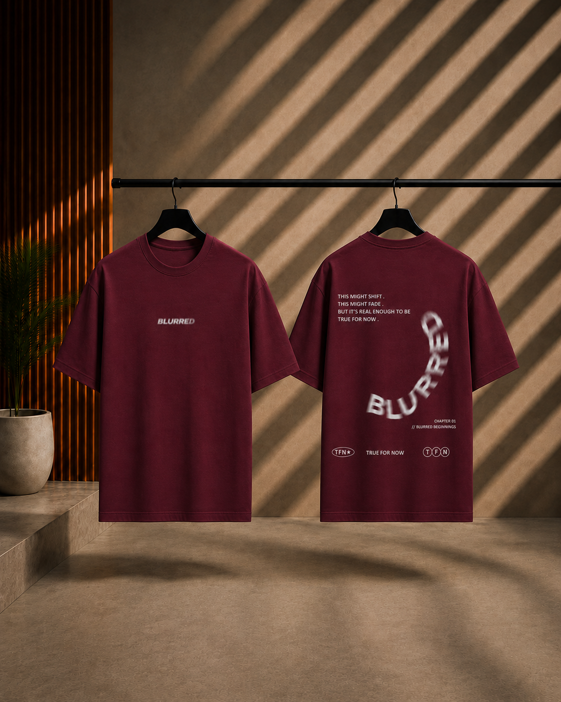 Unisex Blurred T-Shirt