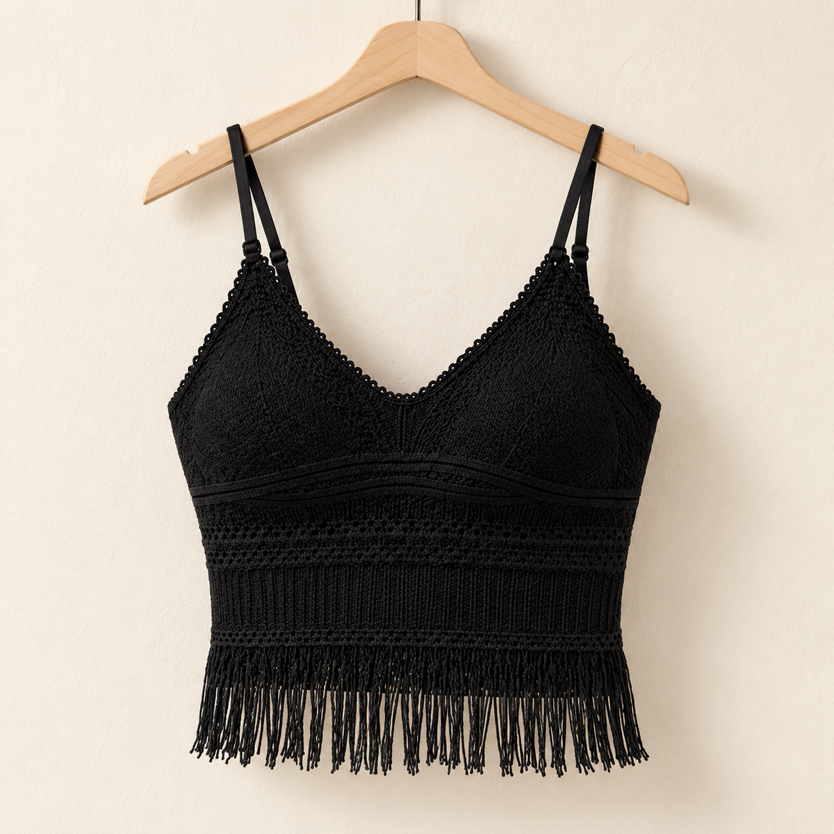 Lace Laser-Cut Bra