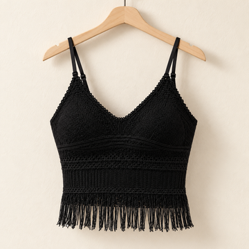 Lace Laser-Cut Bra