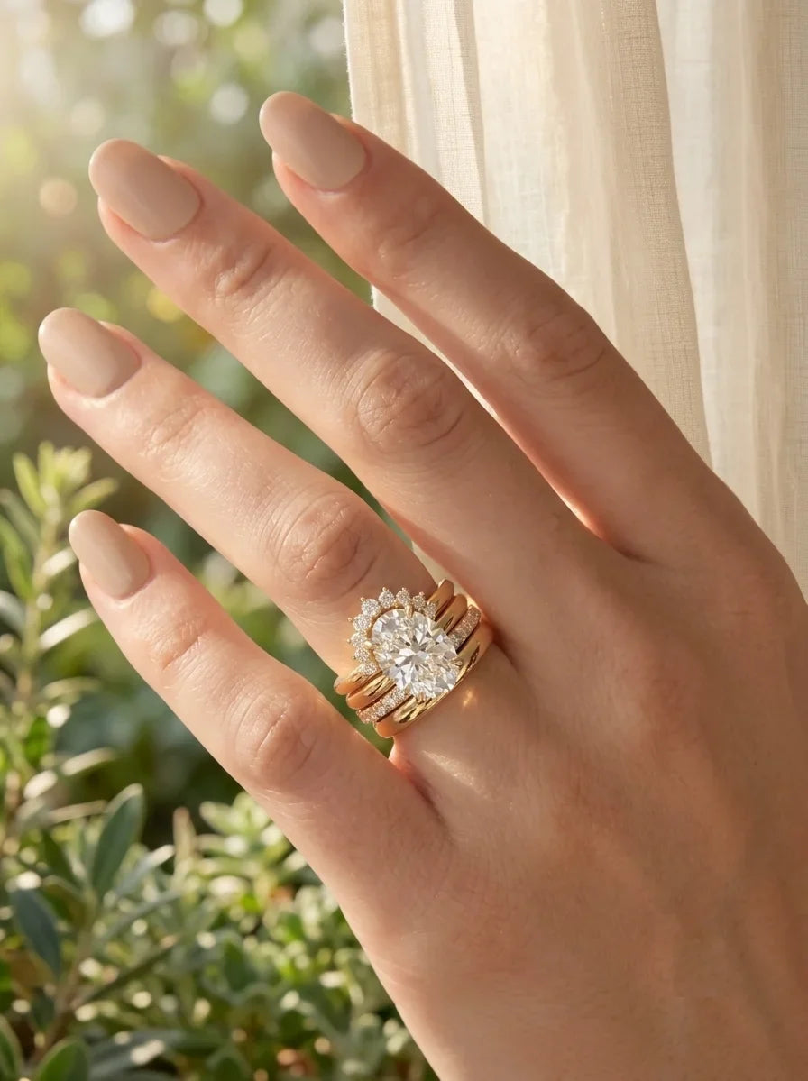 Women's Ring Set – 4 Pieces